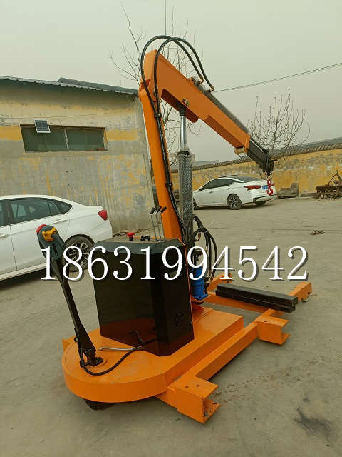 永康区自卸车厢随车吊 自制轮式四不像起重机 四驱平板吊 5吨 贵盛